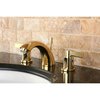 Kingston Brass KB8952NDL Mini-Widespread Bathroom Faucet, Polished Brass KB8952NDL